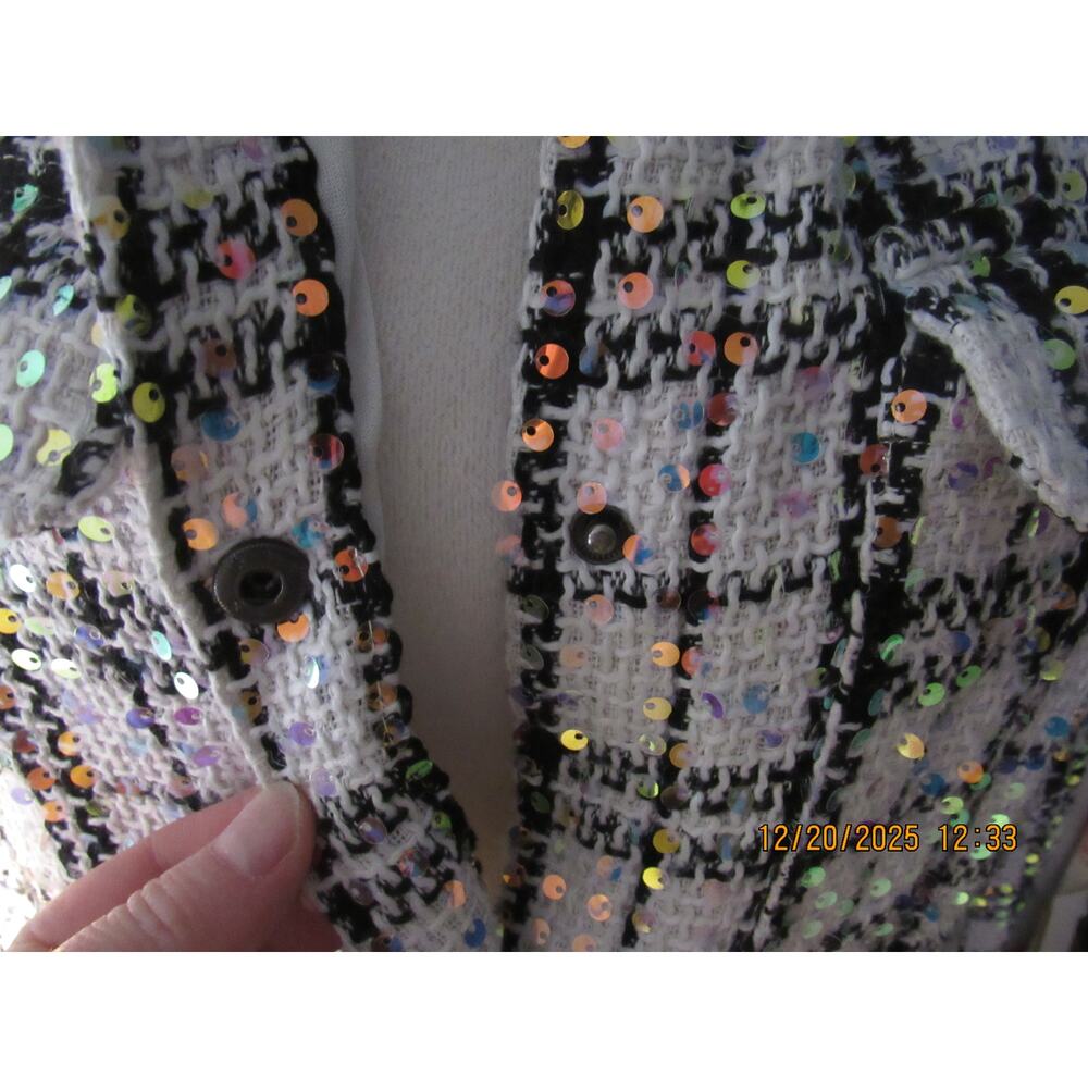 Sparkly Shacket - Size Small - Picture 3 of 5